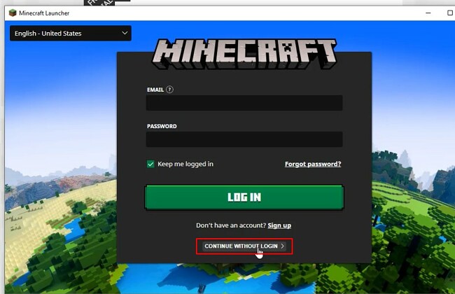 try minecraft for free mac